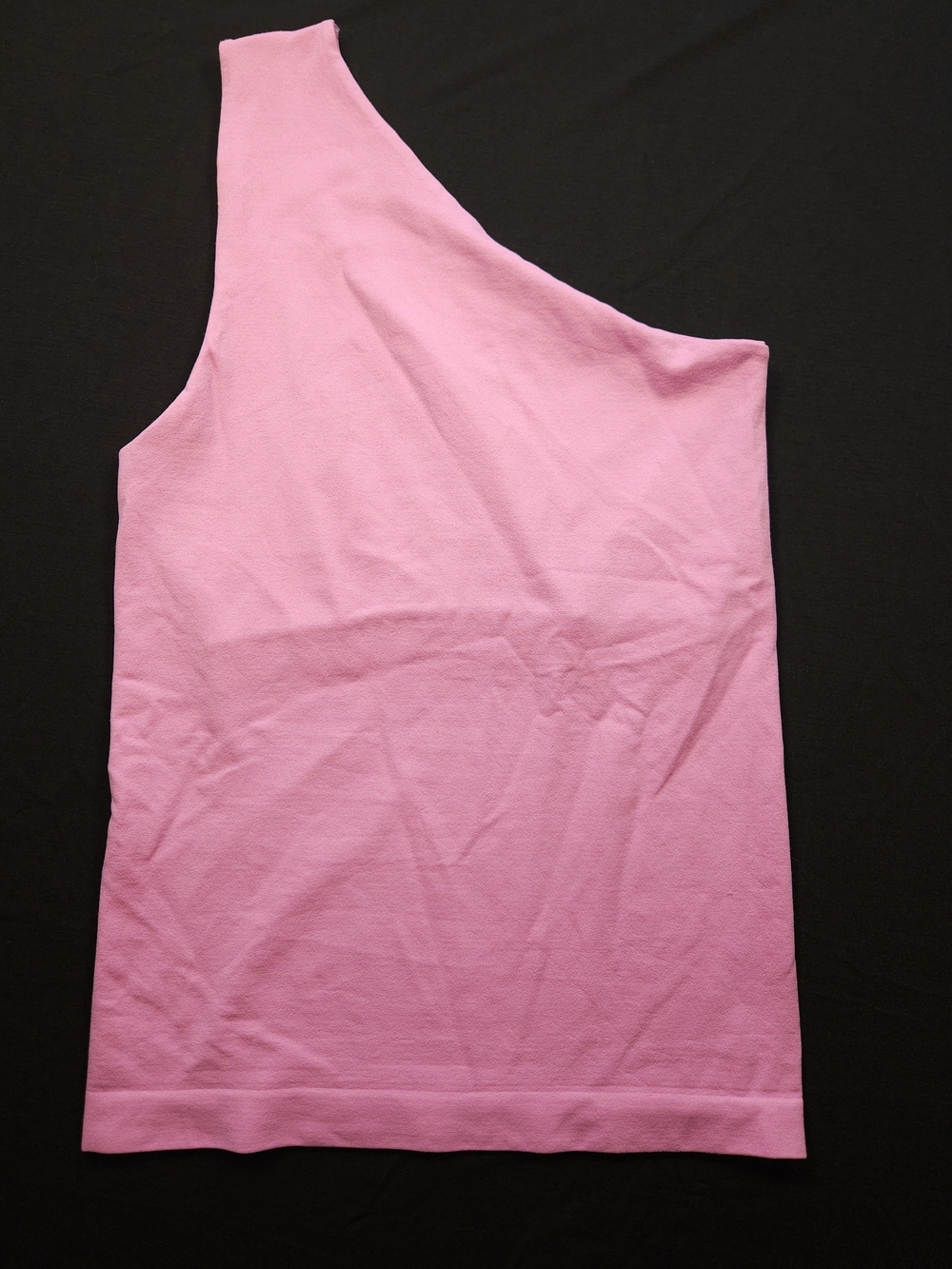 Nikibiki One-Shoulder Tank Top in Bubblegum Pink